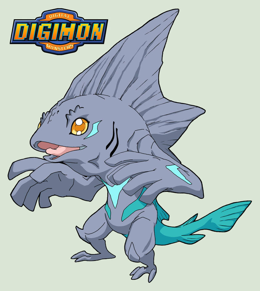 Digimon OC - SCALMON - Rookie by Dzemil69 on DeviantArt