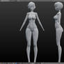 +Blender Punk Girl Wip2+