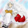 Inuyasha--Brothers -colored-