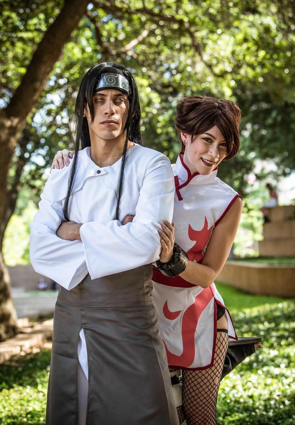 Tenten and Neji by KayLynnSyrin