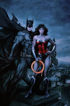 Batman And Wonder Woman Blend it from ArtGem(Wide)