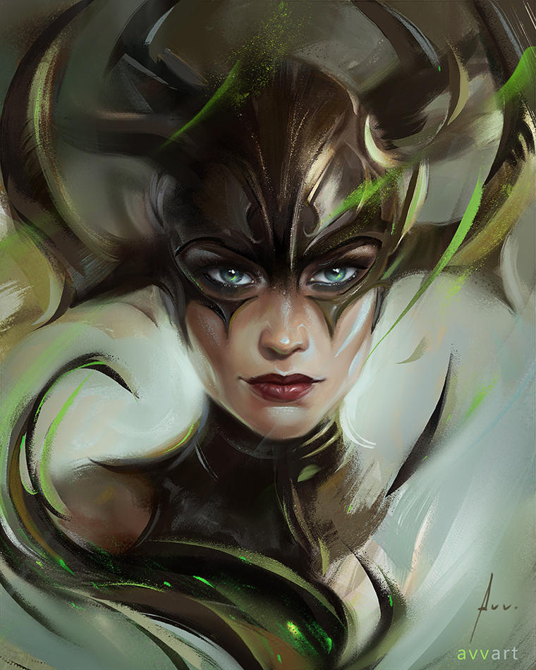 Hela by avvart on DeviantArt