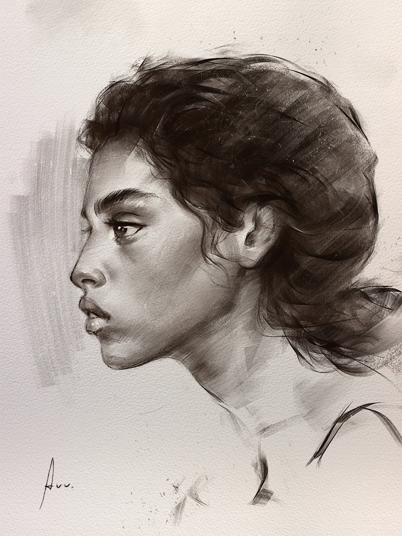 Portrait By Avvart On Deviantart Portrait By Avvart On Deviantart