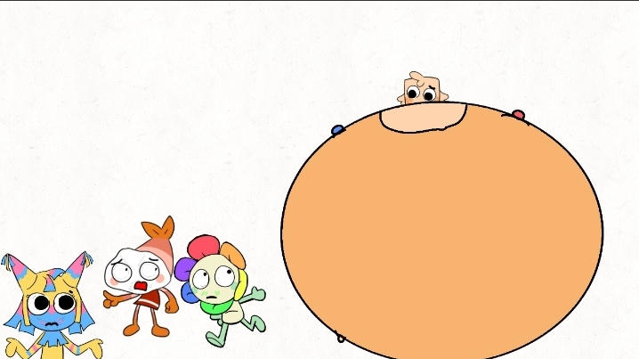 Musical Fat Inflation Mu furst dandy's world inflation by Br8el on DeviantArt