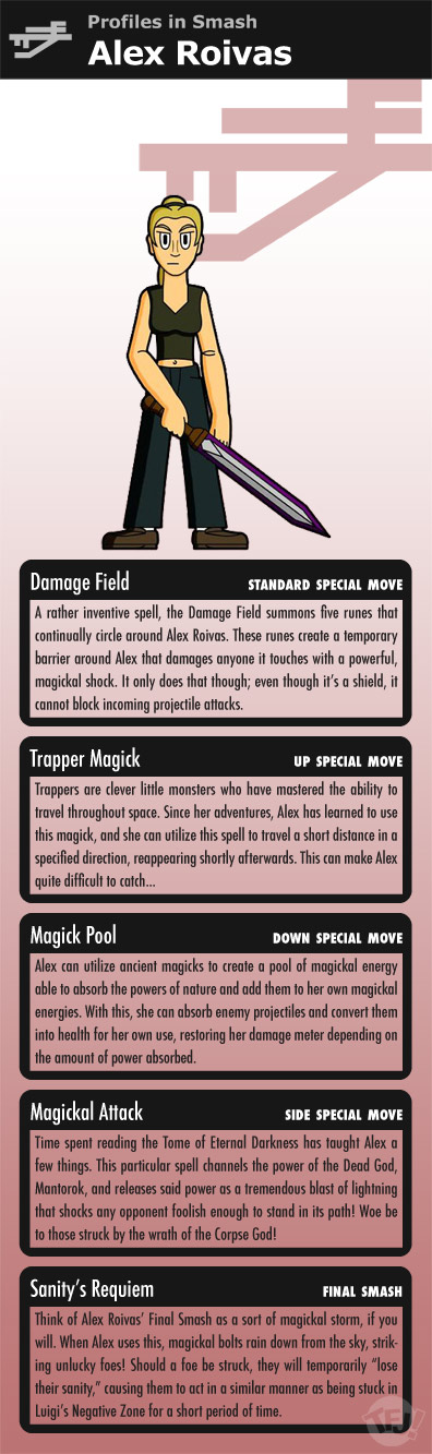 Profiles: Alex Roivas by TriforceJ on DeviantArt