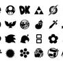 Smash Bros. Logos