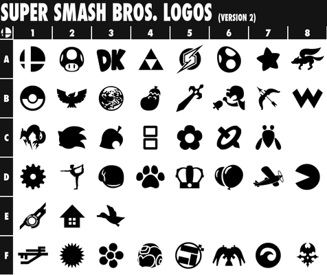 Super Smash Bros. Logos (Version 2)