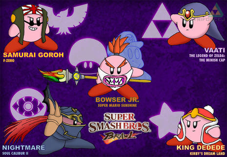 SSBB: Kirby's Hats Ed. 3 by TriforceJ on DeviantArt