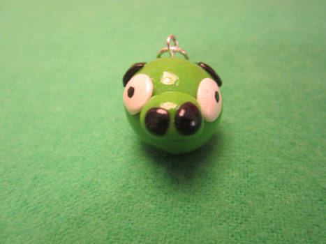 Green Pig Angry Birds Charm