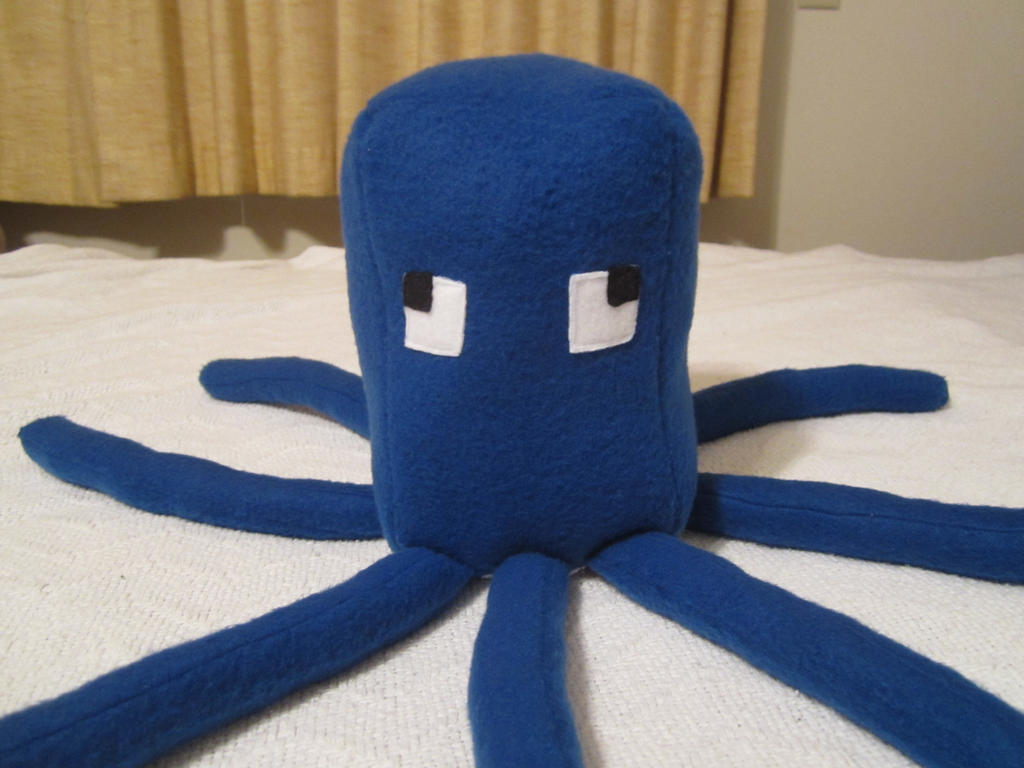 Minecraft Squid Mob Plush 1.0