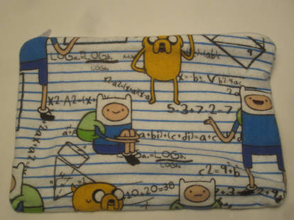 Finn and Jake Zipper Bag