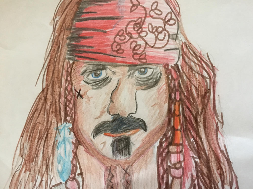 Old** Jack Sparrow drawing