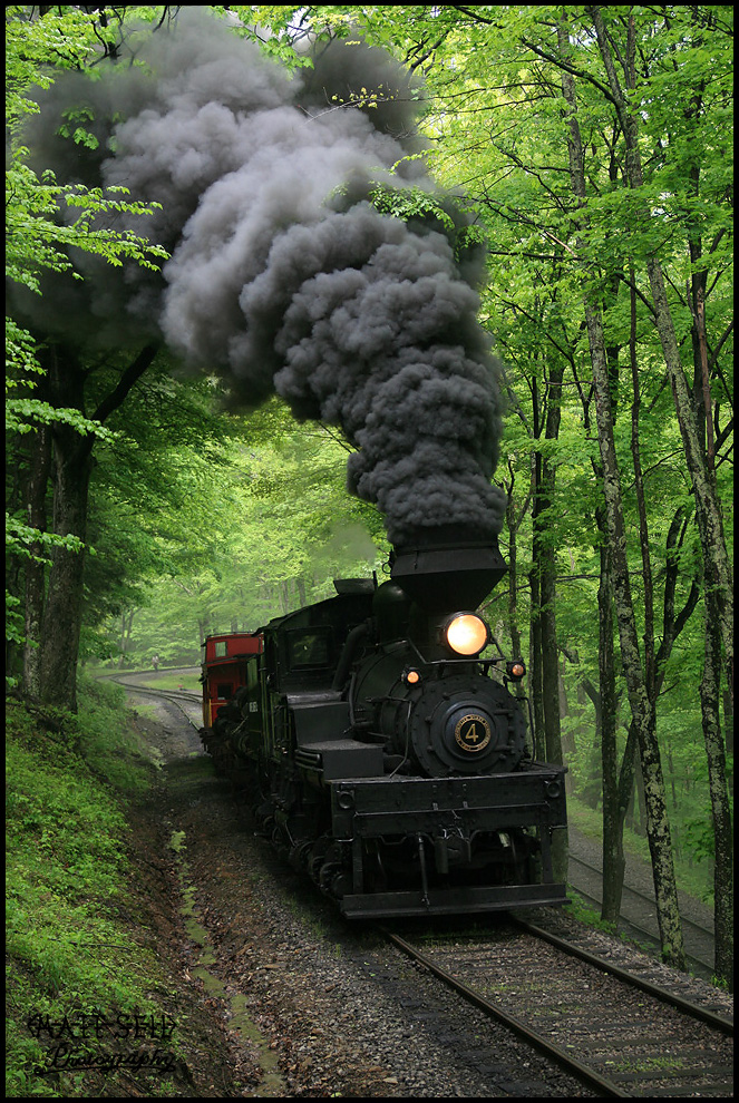 Climbing out of the switchback