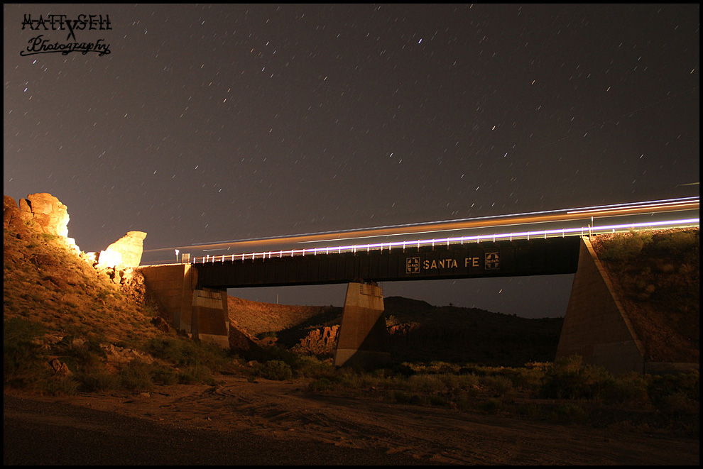 Kingman Canyon night