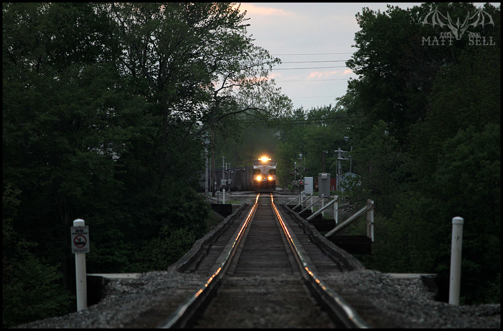 Down the rails