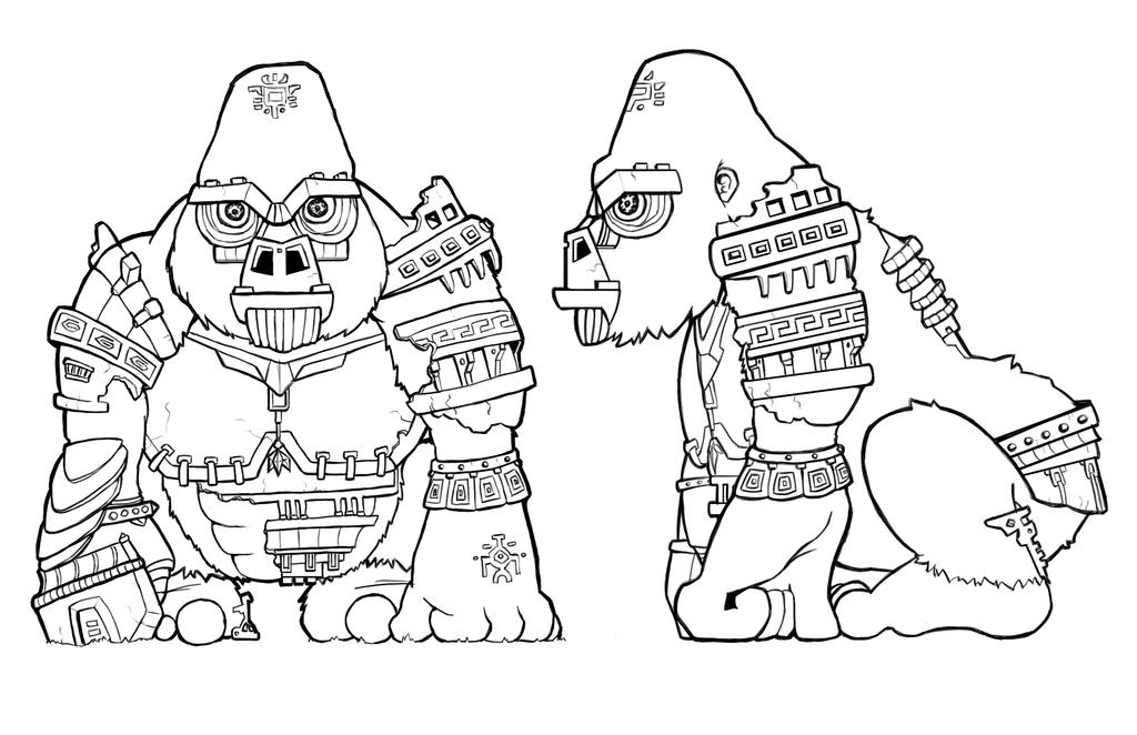 Gorila Colosso by WellingtonHS on DeviantArt