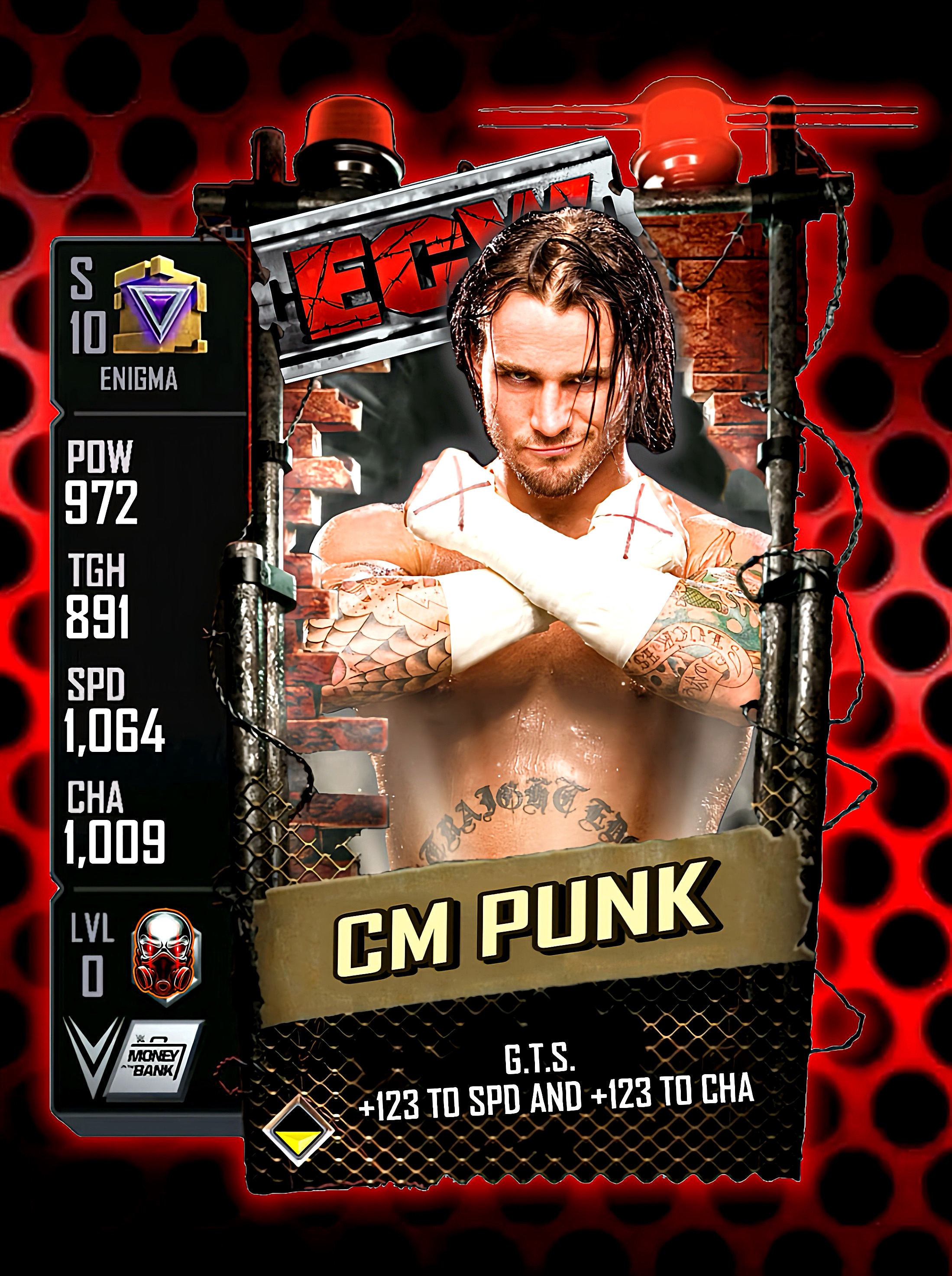 Enigma ECW - CM Punk by PyroVision420 on DeviantArt