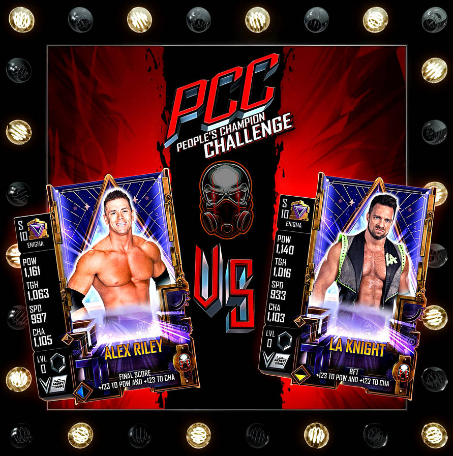 Alex Riley Hangman Enigma PCC - Alex Riley vs LA Knight by PyroVision420 on DeviantArt