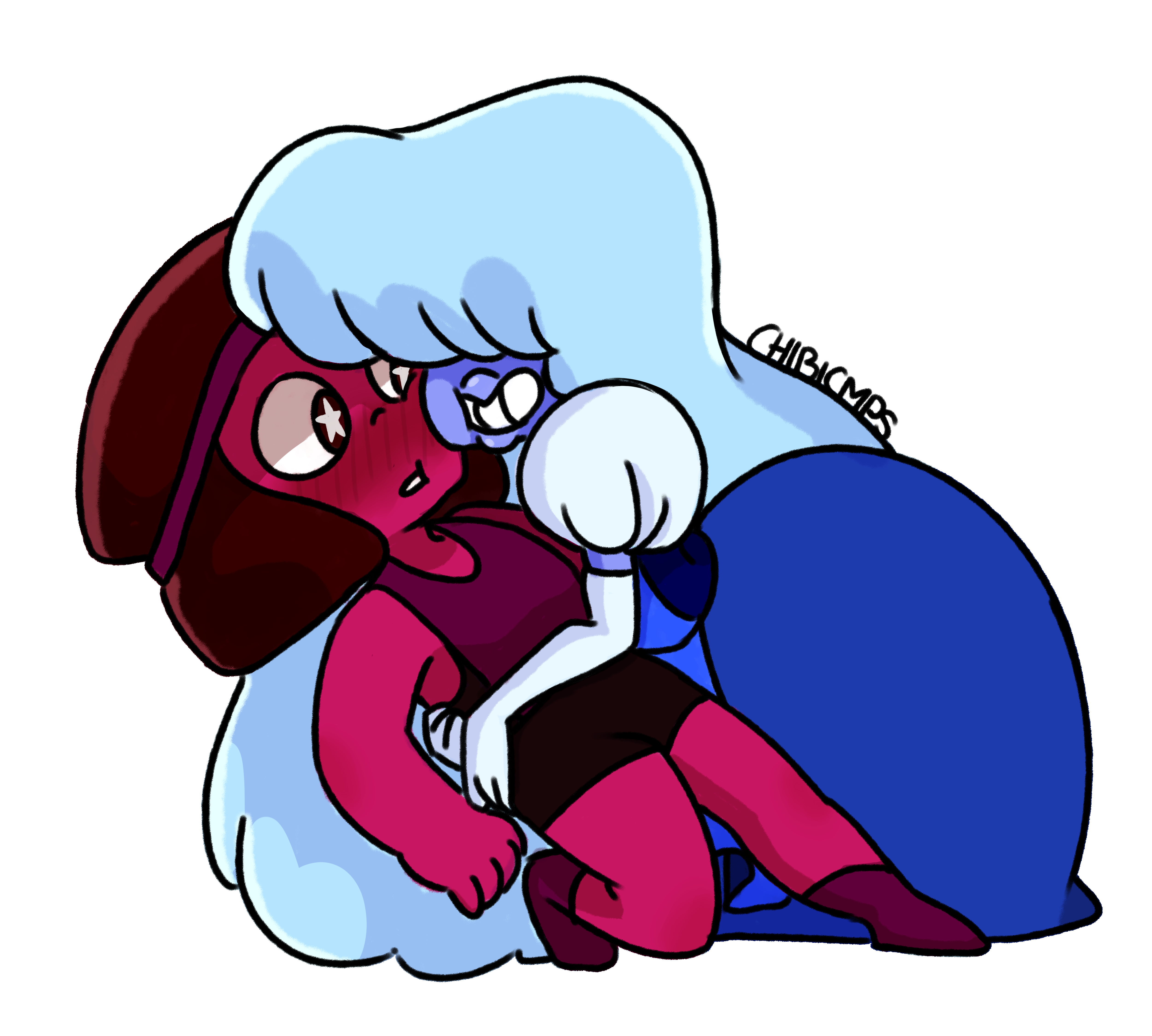 Ruby and Sapphire sticker, I guess.