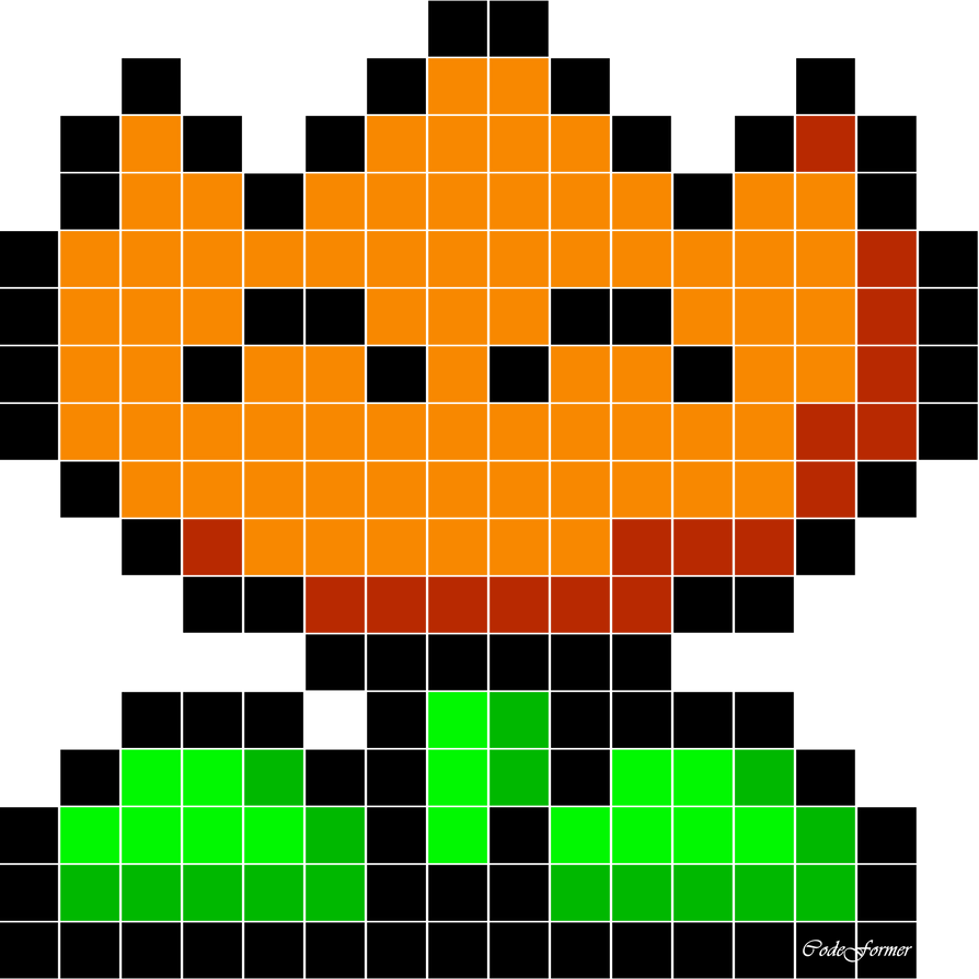 Pixel Flower (Mario) by CodeFormer on DeviantArt