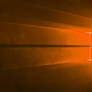 Microsoft Windows 10 - Default Wallpaper (ORANGE)