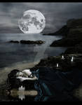 :: Sleeping Moon :: by christel-b