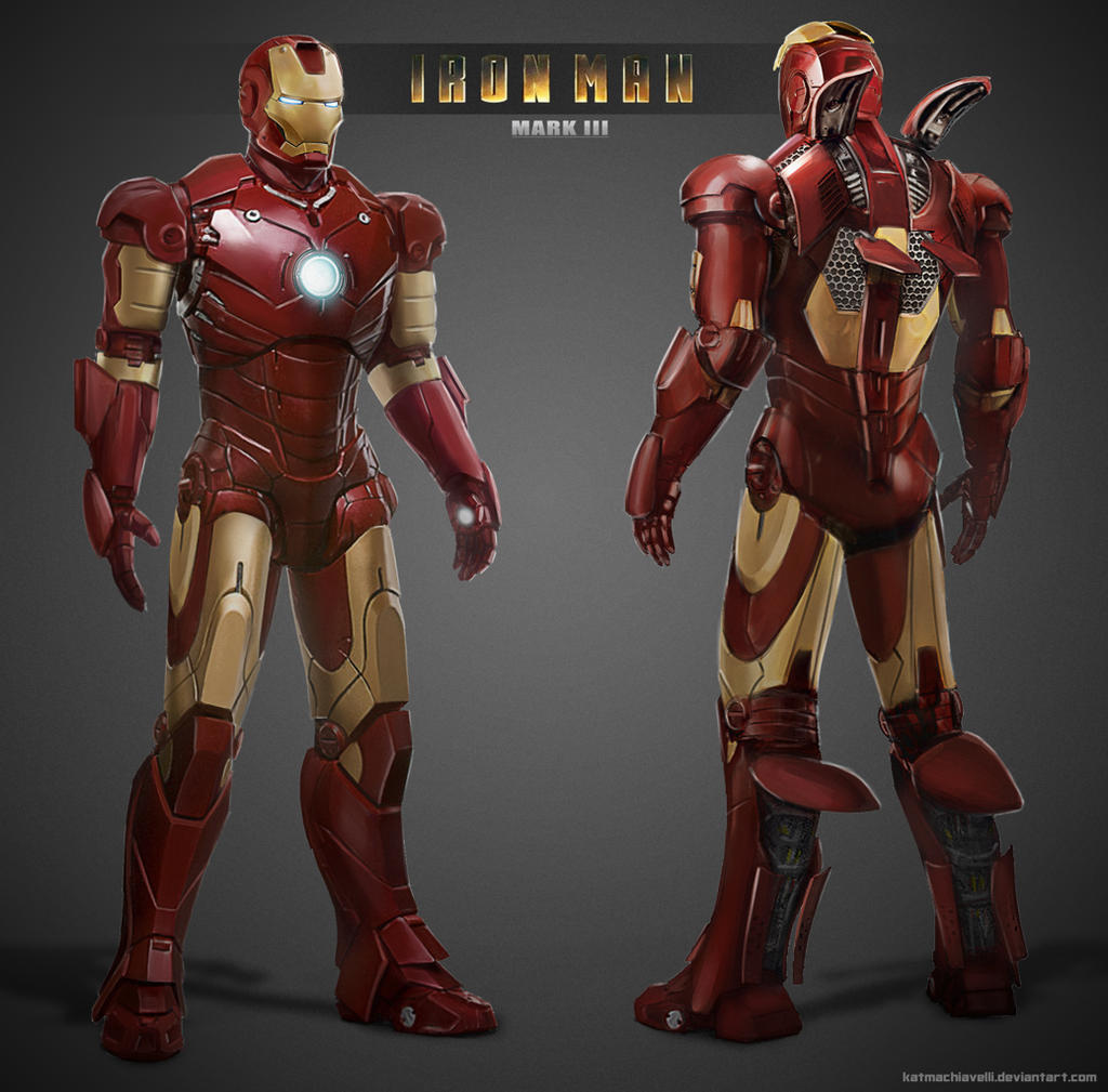 Iron Man Mk III by katmachiavelli on DeviantArt