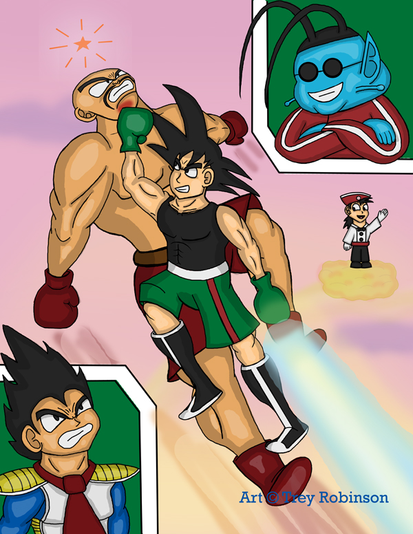 Punch Out Z: Kamehameha Star Punch by Rocketknight56 on DeviantArt