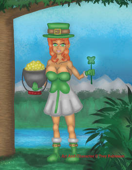 A Lucky Leprechaun And Her Golden Gift