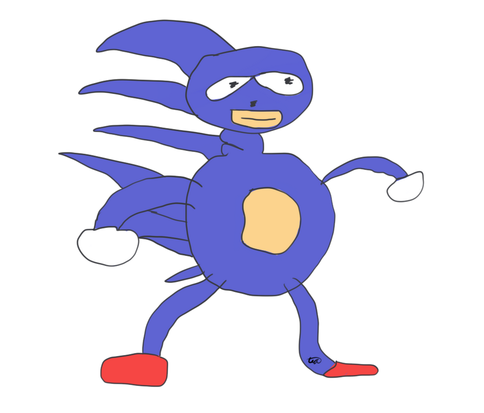 Sanic tribute by HetaliasHero on DeviantArt