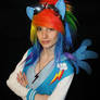 Rainbow dash cosplay