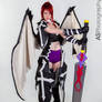 Fairy Tail: Erza Scarlet Black Wing Armor Cosplay