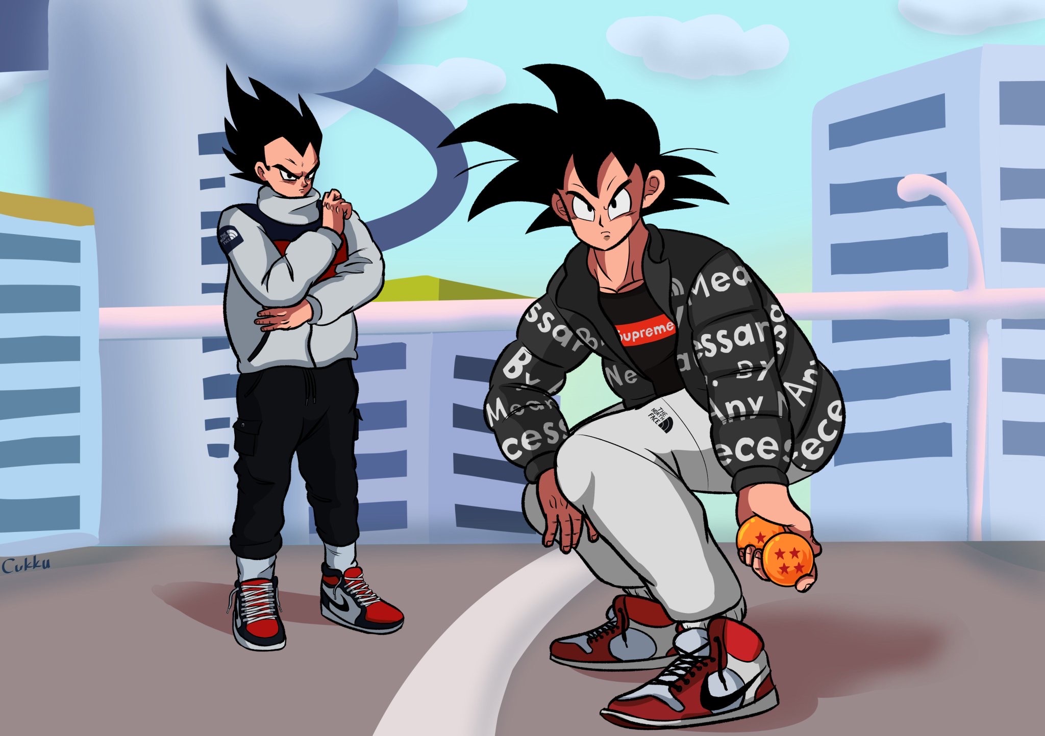 the most SUPREME Goku Drip Theme 