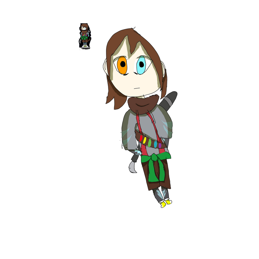 Inkshift Chara by LunatheCatBee on DeviantArt