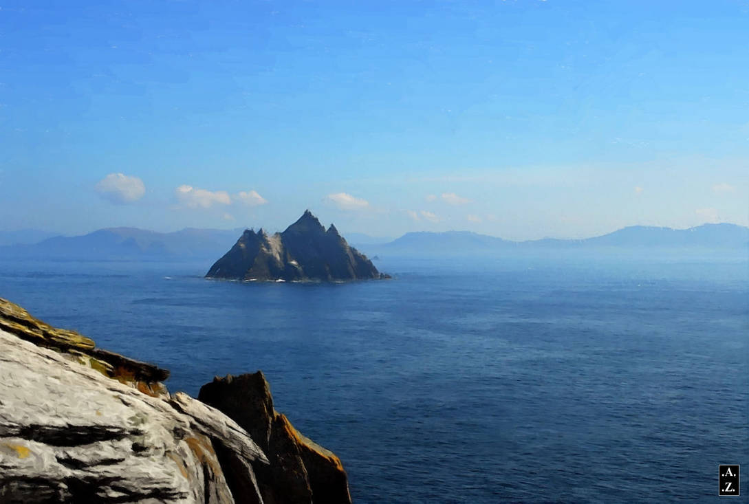 Skellig Michael by AnterZ8 on DeviantArt