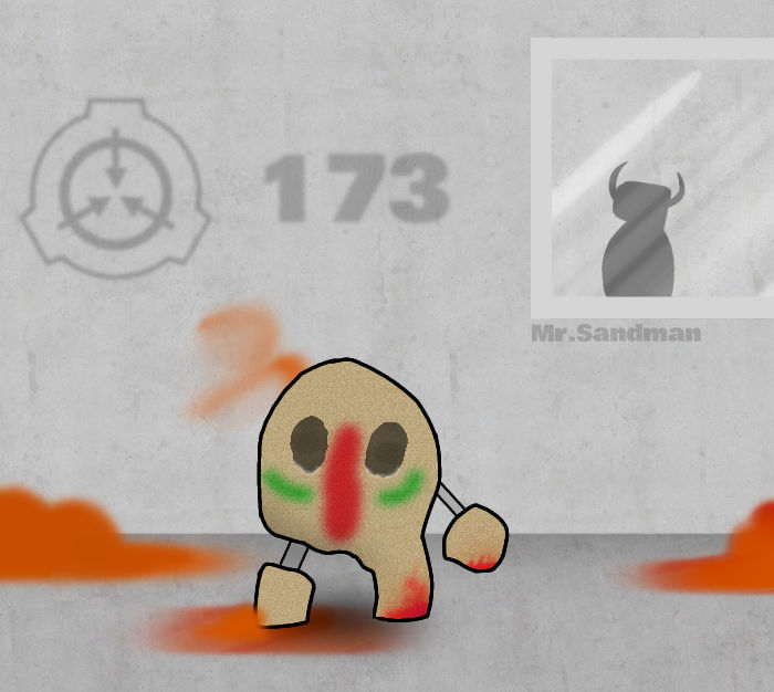 SCP-173 (redesign) by MRsandman32 on DeviantArt