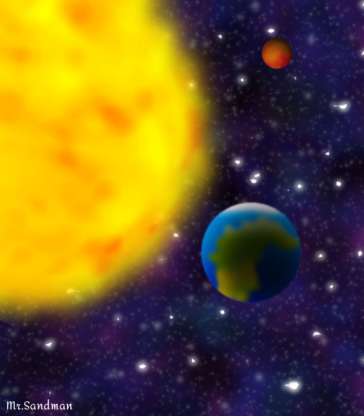 Solar system by MRsandman32 on DeviantArt