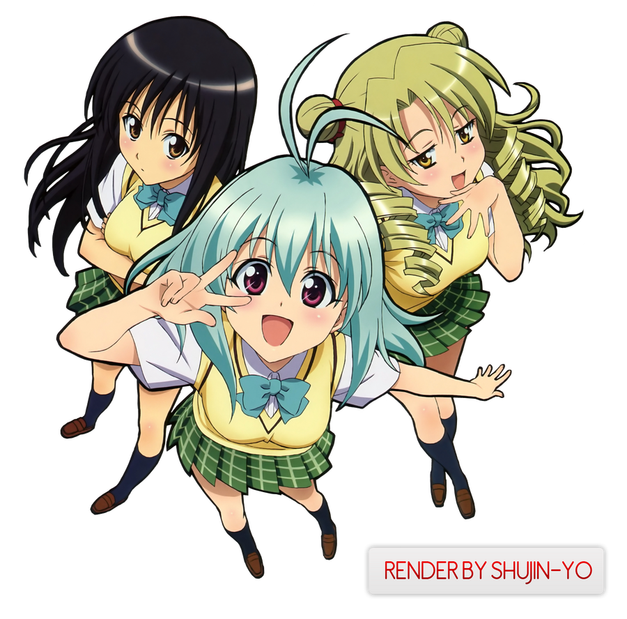 To Love Riu To Love-ru Render 01 by Shujin-yo on DeviantArt