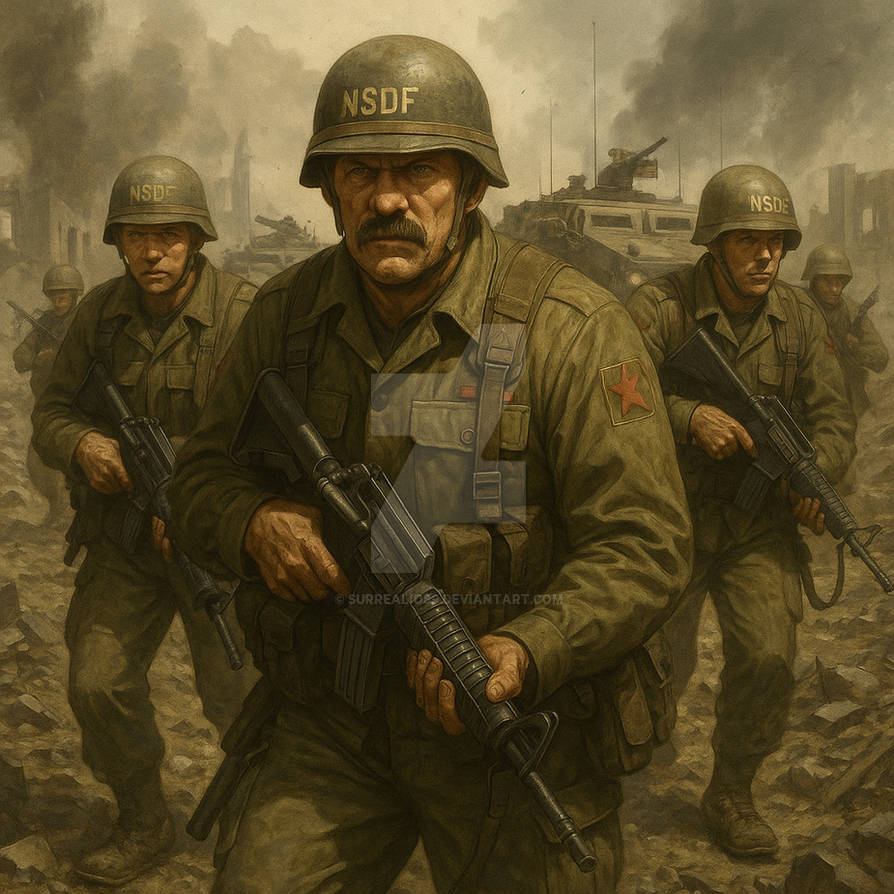 Nsdf Rude NSDF - Soldiering by Surrealio89 on DeviantArt
