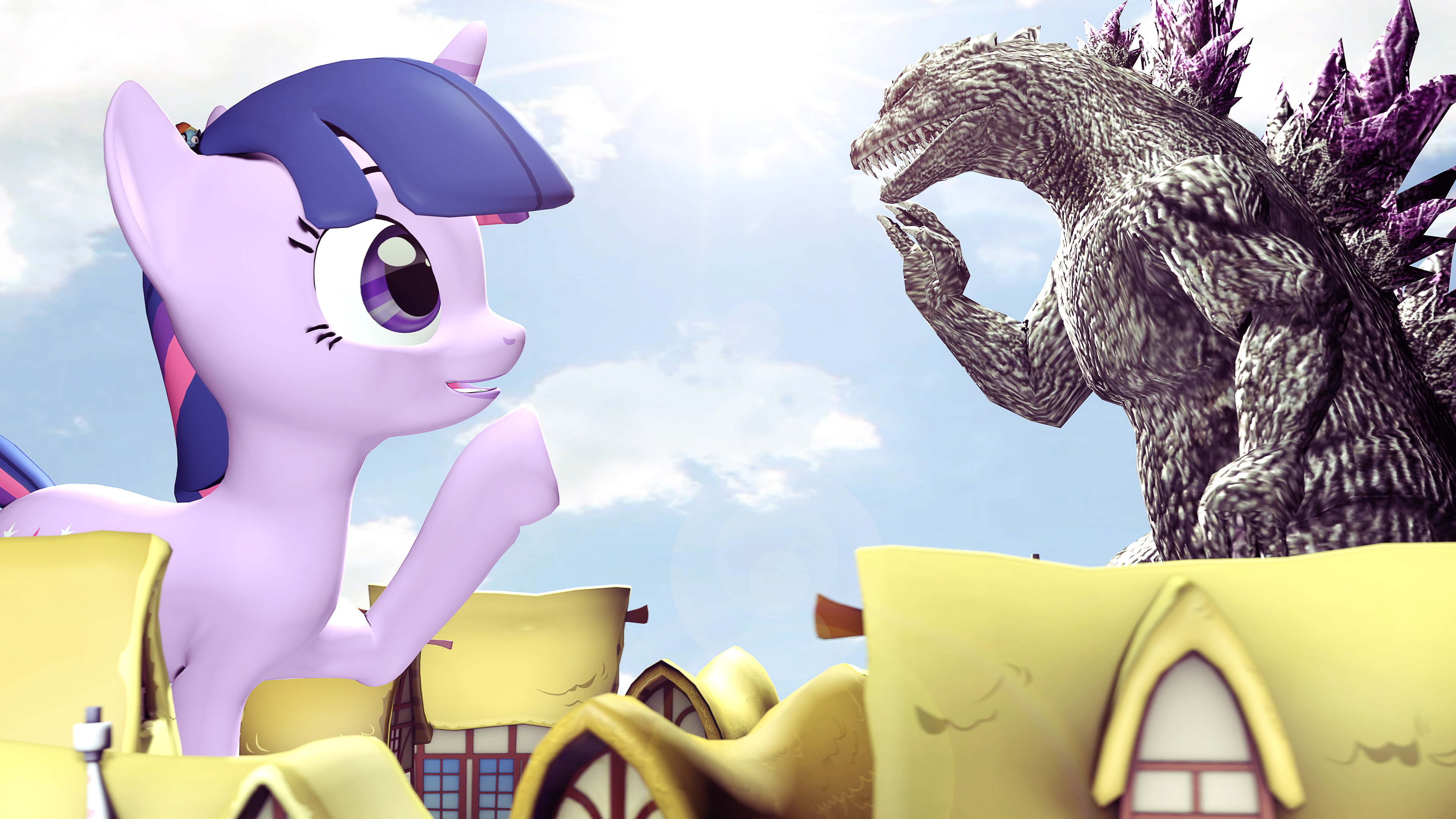 Twilight Meets Godzilla (Request)