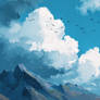 Birds and the sky #2