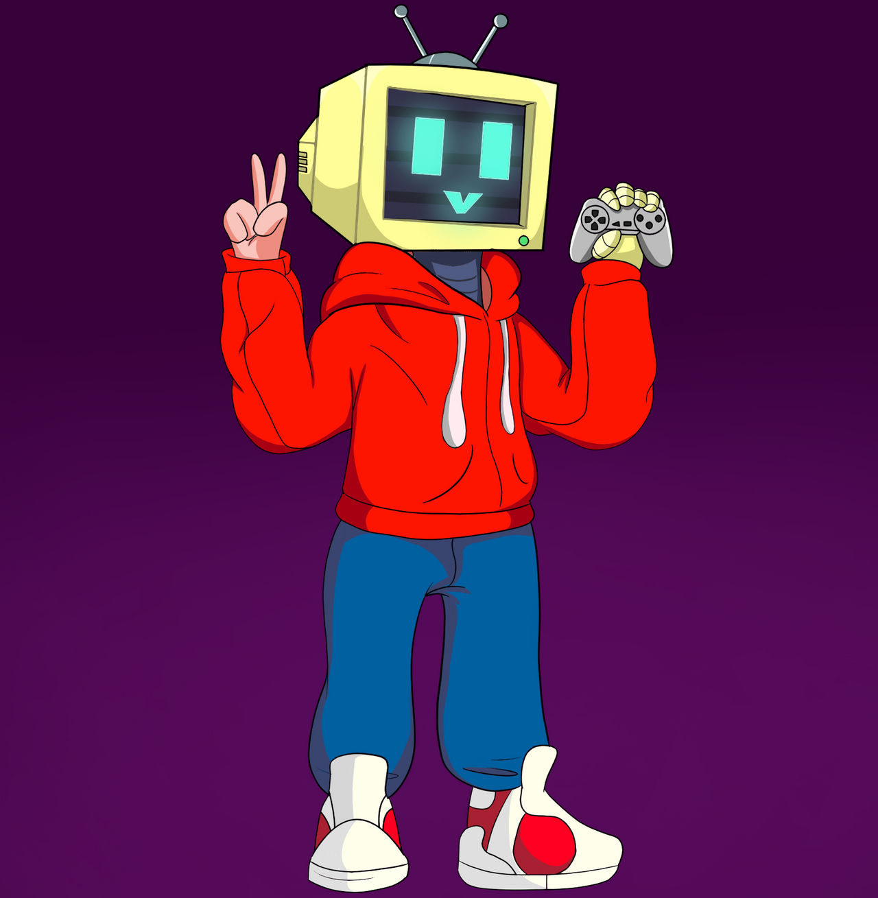 Commission TV head