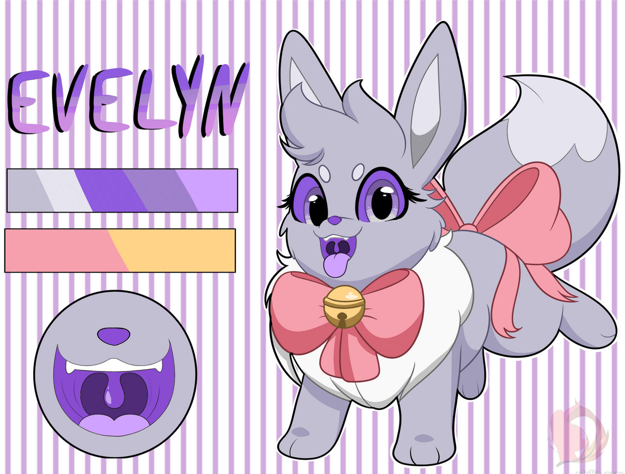 Evelyn ref sheet