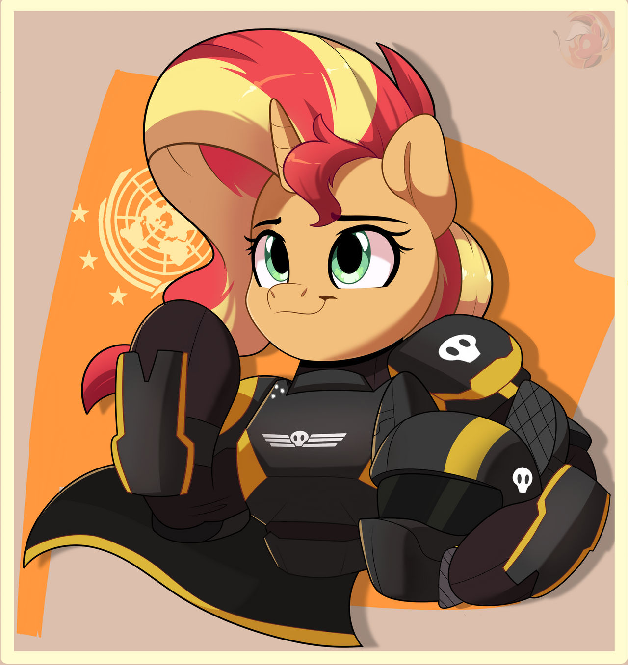 Ponydive sunset shimmerr ych