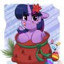 Santa sack twilight ych
