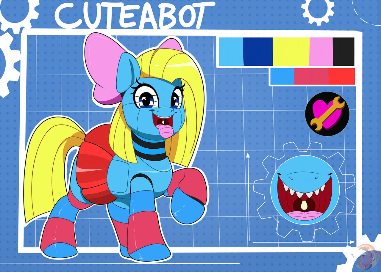 Cuteabot ref sheet
