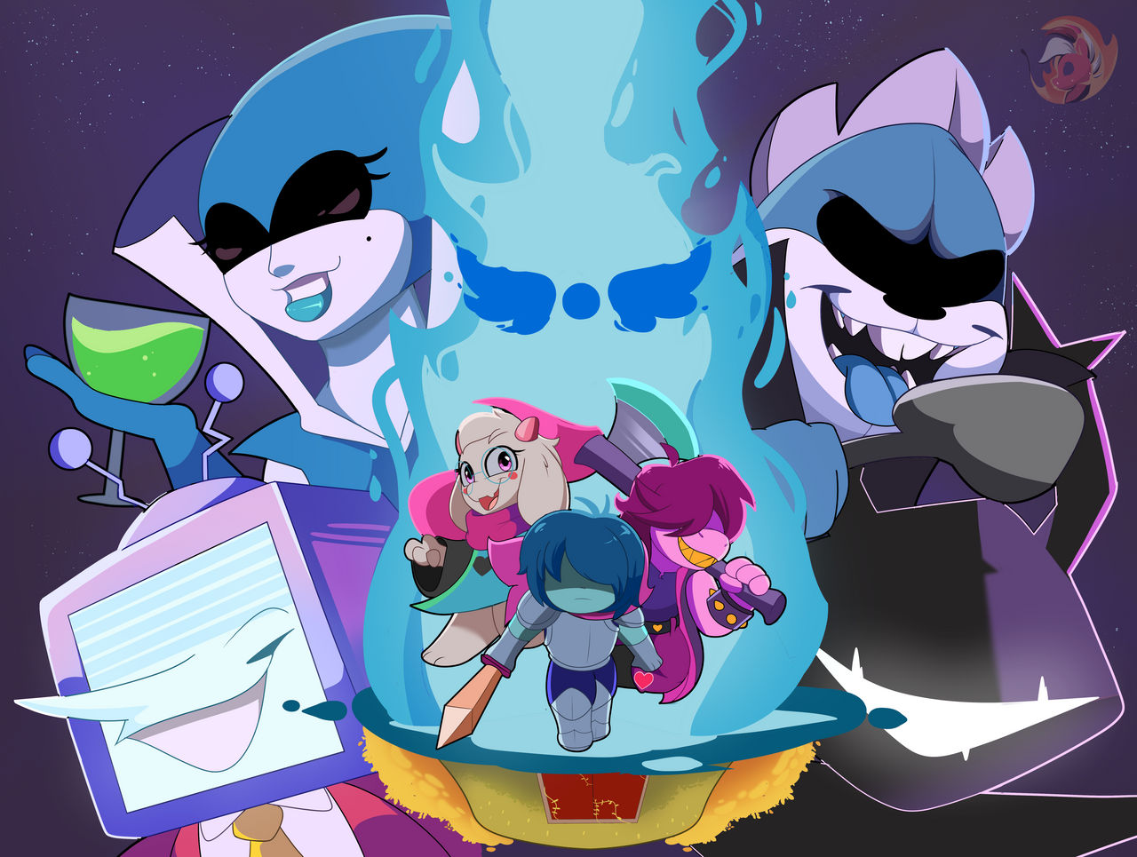 Deltarune poster