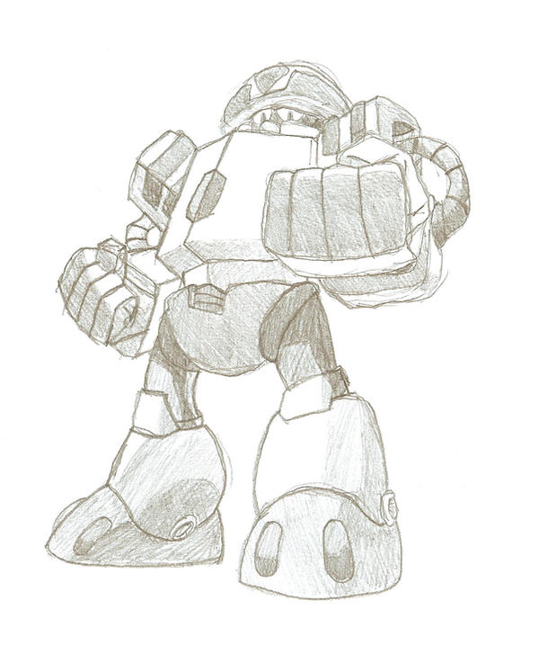 Rough sketch of Coldman by MarioDudeGuy on DeviantArt