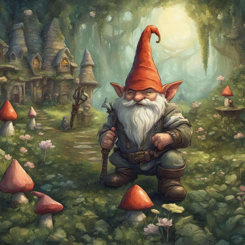Gnomemon Empire Of The Garden Gnomes 01 by AlcaudonFantasy on DeviantArt