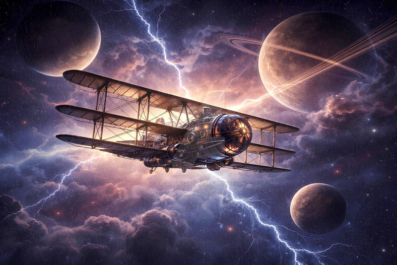 Storm Rider of the Cosmic Skies